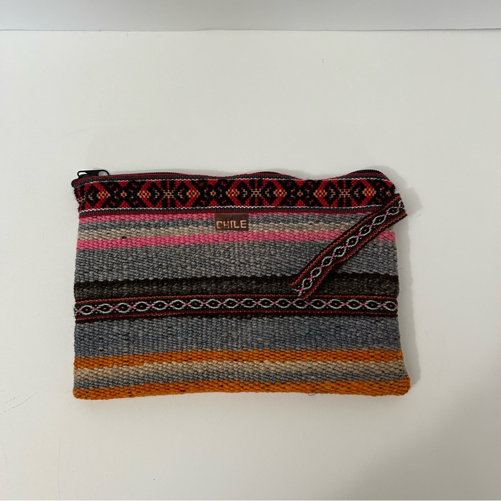 Multicolor Woven Andean Pouch
